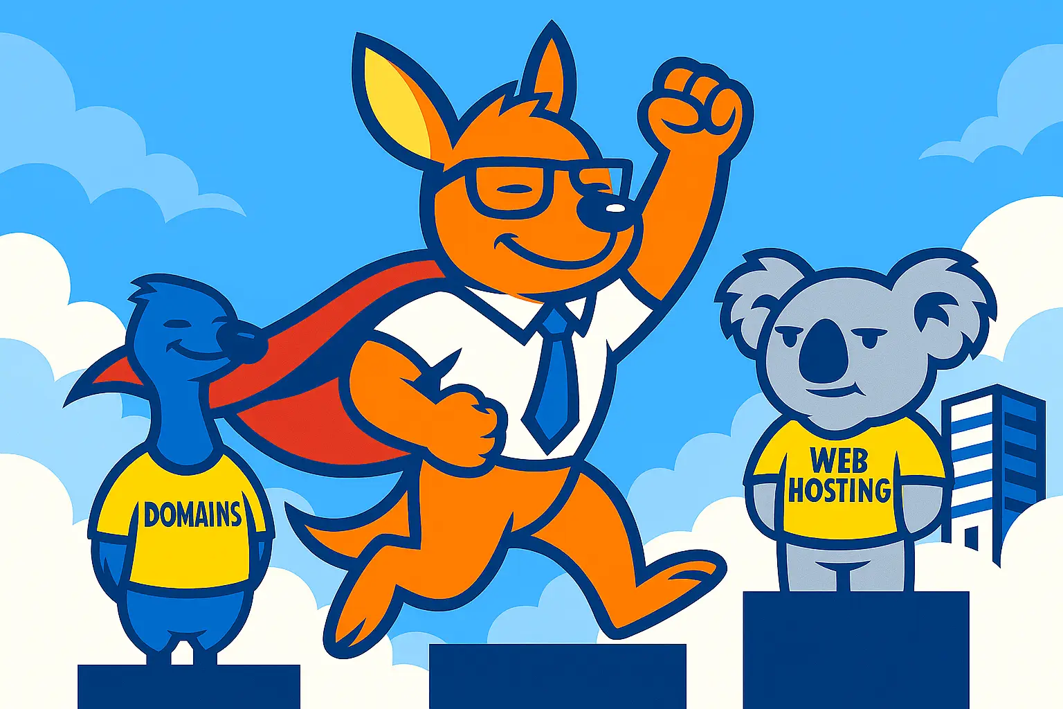 Domains v's Hosting image